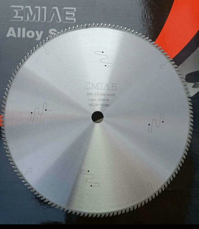 Aluminum alloy saw blade